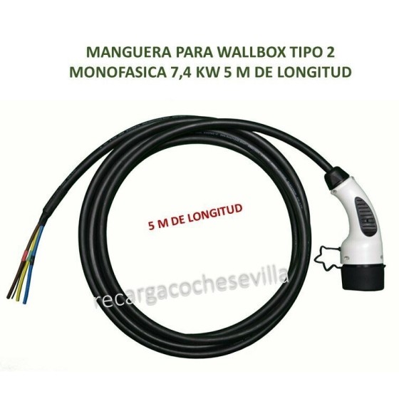 Cable carga T2, 32A